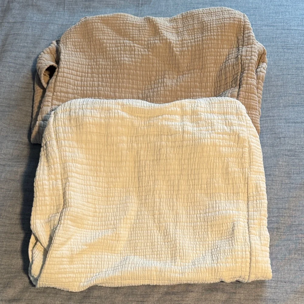 West Elm kids matelasse changing pad covers